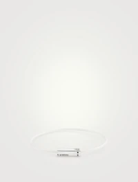 7g Polished Sterling Silver Octagon Cable Bracelet