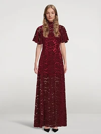 Night Tremors Long Dress