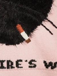 Defiant Cat Wool Sweater