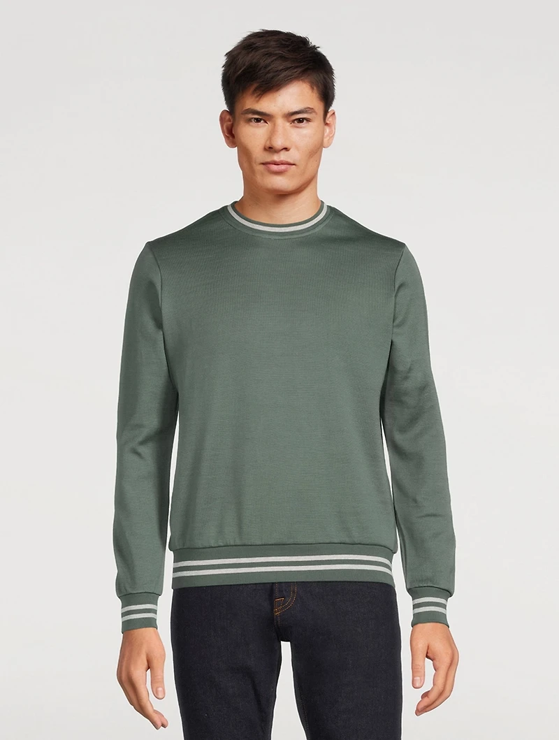 Cotton-Blend Sweatshirt