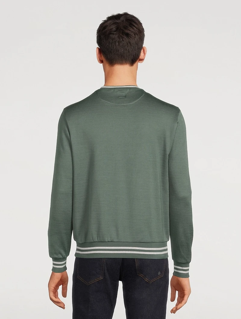 Cotton-Blend Sweatshirt