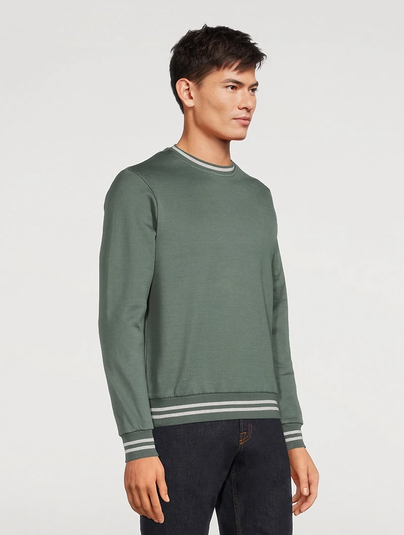 Cotton-Blend Sweatshirt