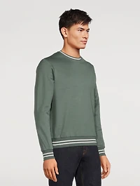 Cotton-Blend Sweatshirt