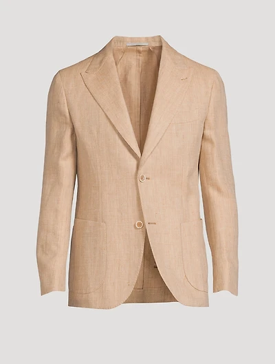 Linen And Wool Jacket
