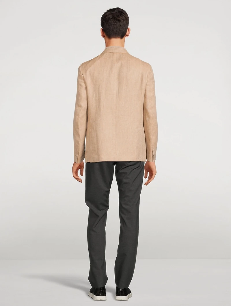 Linen And Wool Jacket