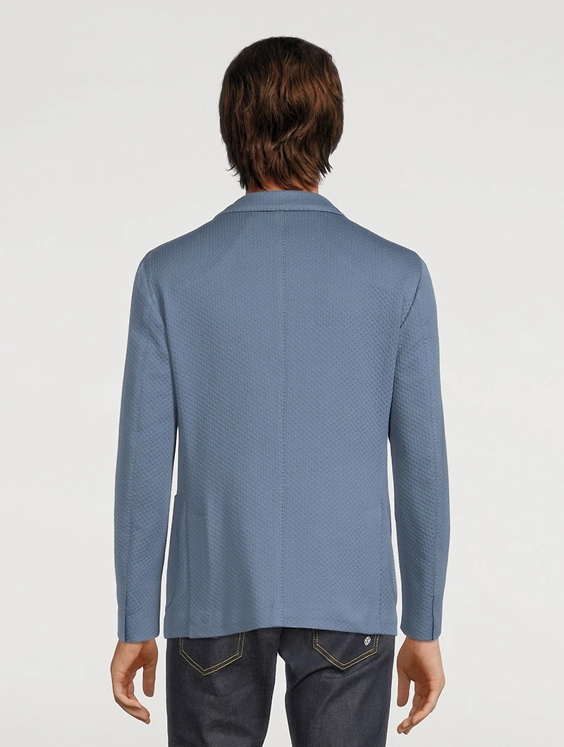 Cotton Single-Breasted Jacket