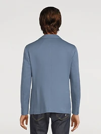 Cotton Single-Breasted Jacket