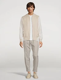 Cotton T-Shirt With Tipping