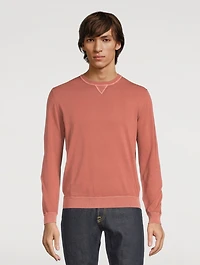 Cotton Crewneck Sweater