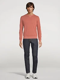 Cotton Crewneck Sweater