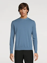 Cotton Crewneck Sweater