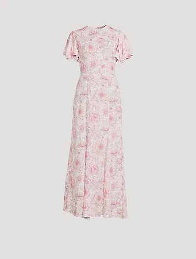 The Light Sleeper Dress Maxi Floral Print