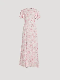 The Light Sleeper Dress Maxi Floral Print