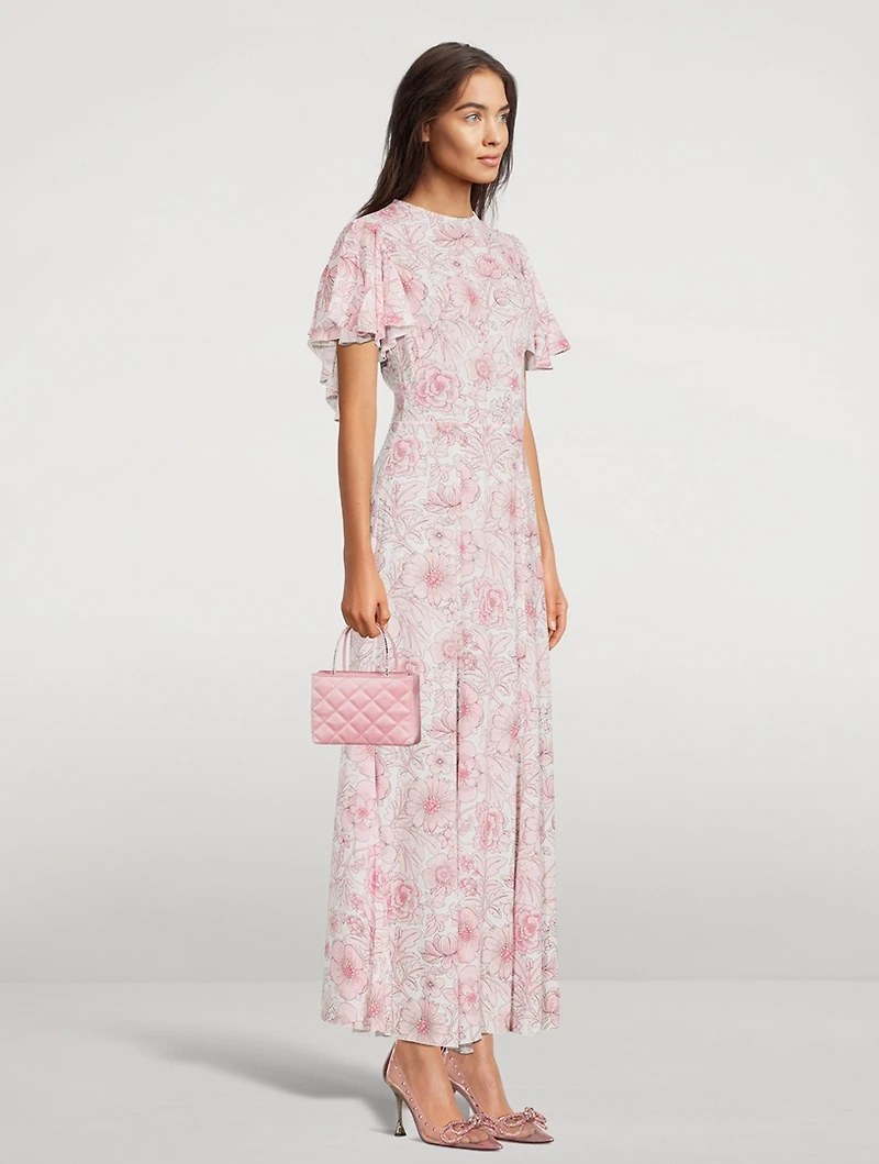 The Light Sleeper Dress Maxi Floral Print