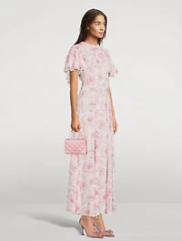 The Light Sleeper Dress Maxi Floral Print