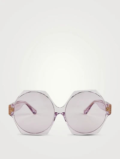 Bora Hexagonal Sunglasses
