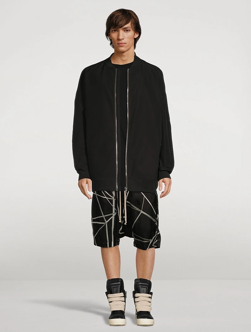 Ricks Pods Printed Drawstring Shorts