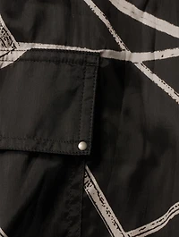 Ricks Pods Printed Drawstring Shorts