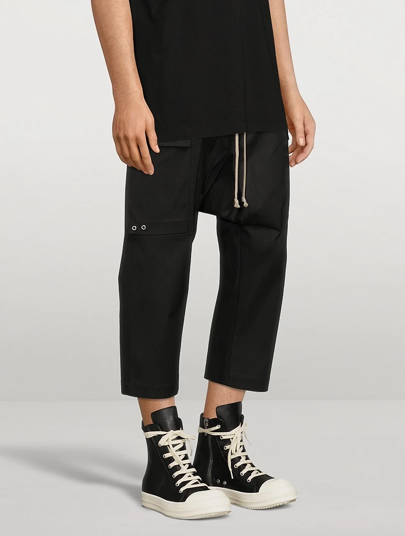 Cropped Cargo Pants