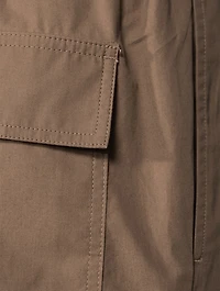Cotton Slim-Fit Drawstring Pants