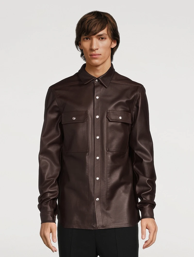 Fogachine Soft Leather Outershirt