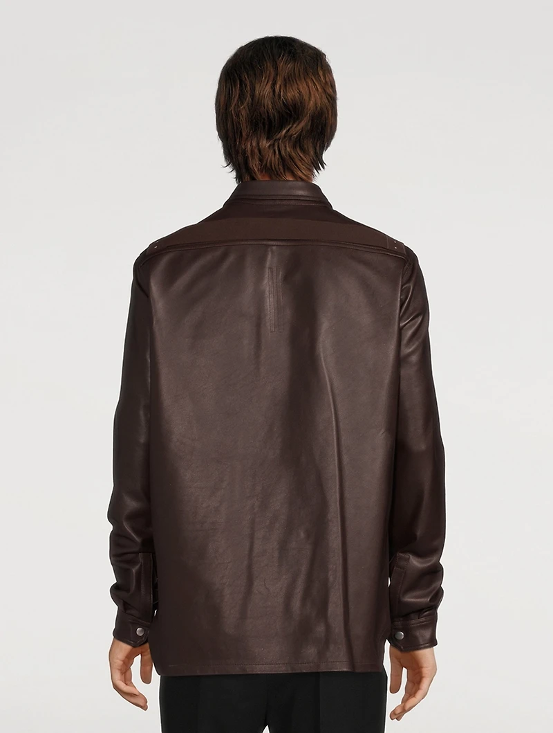 Fogachine Soft Leather Outershirt