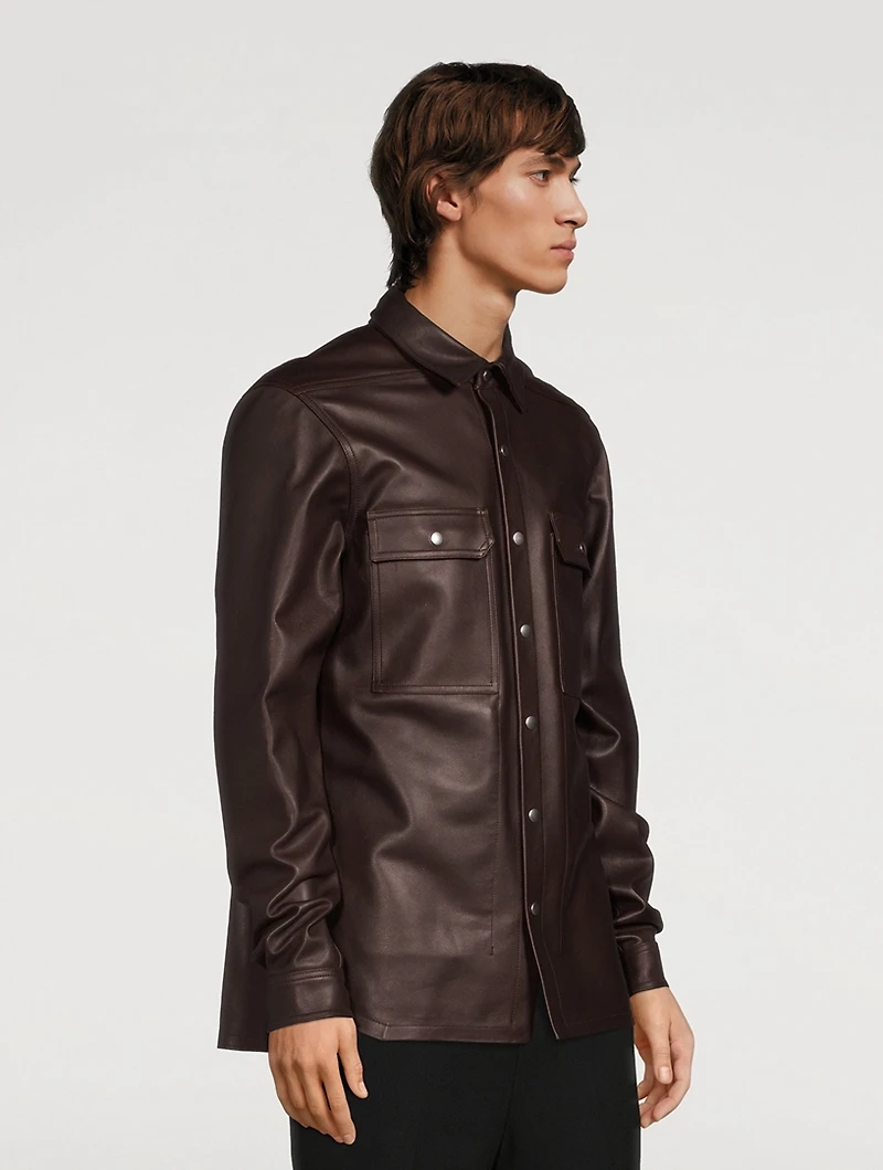 Fogachine Soft Leather Outershirt