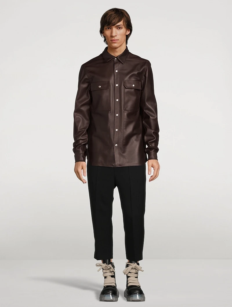 Fogachine Soft Leather Outershirt