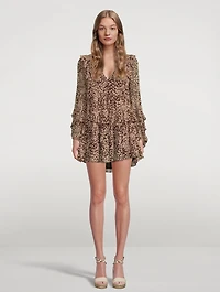 Valeria Printed Mini Dress