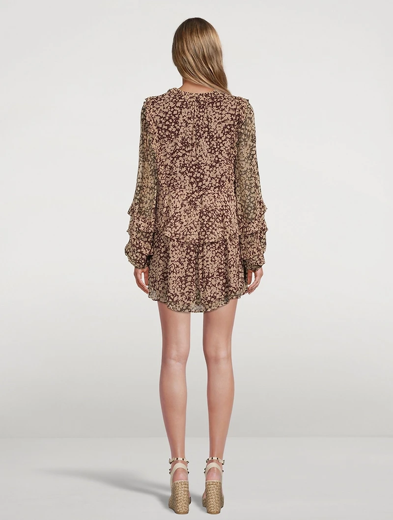 Valeria Printed Mini Dress