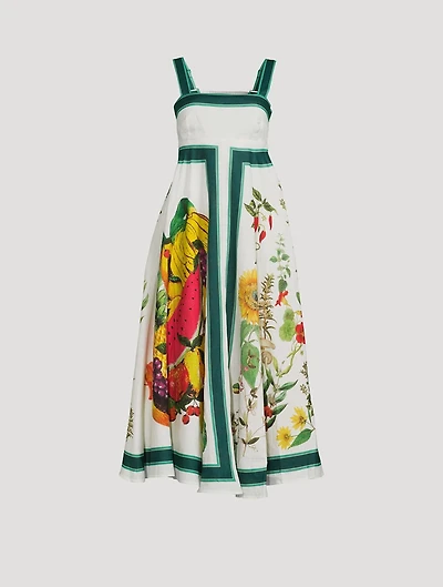 Fruitta Organic Linen Midi Dress