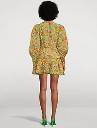 Cabana Shirt Dress Floral Print