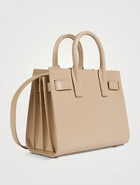 Nano Sac De Jour Leather Satchel
