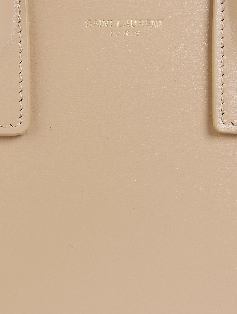 Nano Sac De Jour Leather Satchel