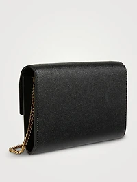 Uptown YSL Monogram Leather Clutch Bag