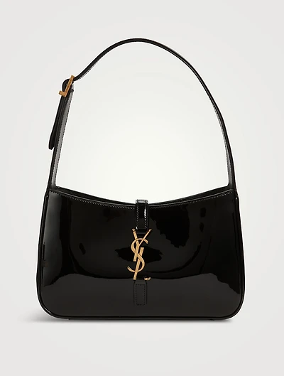 Le 5 À 7 Patent Leather Shoulder Bag
