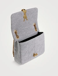Mini Jamie YSL Monogram Wool Bag