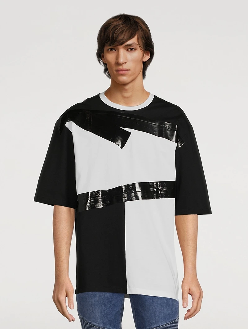 Oversized T-Shirt With Tape
