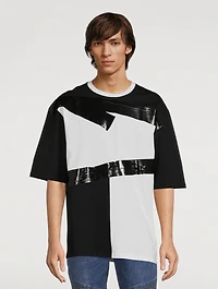 Oversized T-Shirt With Tape