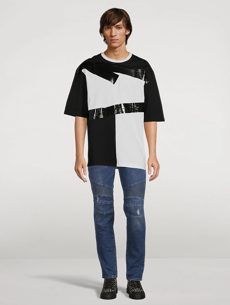Oversized T-Shirt With Tape