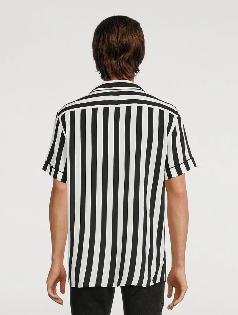Short-Sleeve Pajama Shirt