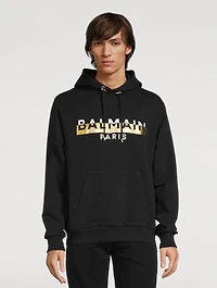 Cotton Foil Logo Hoodie