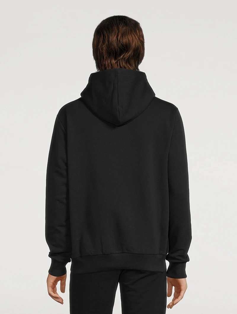 Cotton Foil Logo Hoodie