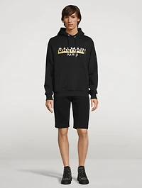 Cotton Foil Logo Hoodie