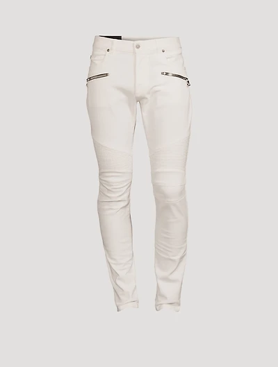 Ribbed Slim-Fit Jeans