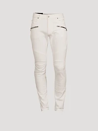 Ribbed Slim-Fit Jeans