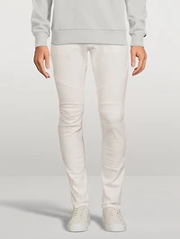 Ribbed Slim-Fit Jeans