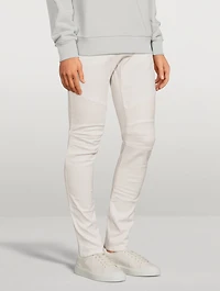 Ribbed Slim-Fit Jeans