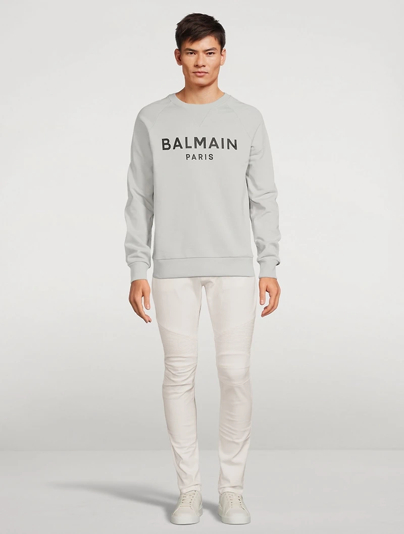 Ribbed Slim-Fit Jeans