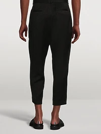 Mini Monogram Draped Pants